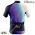 Camisa Ciclismo Manga Curta MTB Masculina Pro Tour Colors Proteção UV+50 - Imagem 4