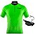 Camisa Ciclismo Manga Curta Masculina Full Verde + Oculos 25 - Imagem 1