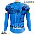 Camisa Ciclismo MTB Masculina Itália Zíper Total Proteção UV+50 - Imagem 4