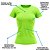 Camisa Casual Feminina Basic Verde Limão - Imagem 3