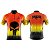 Kit Ciclismo Masculino com Camiseta, Bermuda, Óculos, Manguito e Bandana - Imagem 2