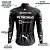 Camisa Ciclismo Masculina Manga Longa Petronas Black F1 2023 com bolsos UV 50+ - Imagem 4