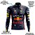 Camisa Ciclismo Masculina Manga Longa Red Bull F1 Com Bolsos Uv 50+ - Imagem 3