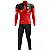 Conjunto Ciclismo Masculino Calça e Camisa Manga Longa Ferrari F1 Com Bolsos UV 50+ - Imagem 1