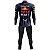 Conjunto Ciclismo Masculino Calça e Camisa Manga Longa Red Bull Com Bolsos UV 50+ - Imagem 2