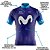 Conjunto Ciclismo Masculino Bermuda + Camisa Manga Curta Movistar 2023 - Imagem 3