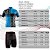 Conjunto Ciclismo Masculino Calça e Camisa Manga Longa Ferrari F1 Com Bolsos UV 50+ - Imagem 5