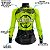 Camisa de Ciclismo Feminina Manga Longa Pro Tour Racing Pneu Flúor com Bolsos UV 50+ - Imagem 4
