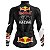 Camisa Ciclismo Feminina Manga Longa Red Bull Pro Circuit Com Bolsos Uv 50+ - Imagem 2