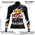 Camisa Ciclismo Feminina Manga Longa Red Bull Pro Circuit Com Bolsos Uv 50+ - Imagem 3