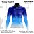 Camisa Ciclismo Feminina Manga Longa Pro Tour Matrix Azul Com Bolsos Uv 50+ - Imagem 3