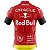 Camisa Ciclismo Masculina Pro Tour Red Bull Vermelha Com Bolsos UV 50+ - Imagem 2