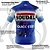 Camisa Ciclismo Masculina Soudal Quick Step Azul Com Bolsos Uv 50+ - Imagem 4
