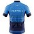 Camisa Ciclismo Masculina Pro Tour Azul Degrade Com Bolsos UV 50+ - Imagem 2