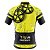 Camisa Ciclismo Masculina Pro Tour Respeite O Ciclista Amarela Com Bolsos Uv 50+ - Imagem 2