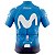 Camisa Ciclismo Mountain Bike Movistar Dry Fit Proteção UV+50 - Imagem 2