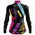 Camisa Ciclismo Mountain Bike Feminina Pro Tour Abstrata Manga Longa - Imagem 2