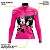Camisa Ciclismo Mountain Bike Feminina Minnie Manga Longa Proteção UV+50 - Imagem 3