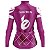Camisa Feminina Ciclismo Mountain Bike Garmin Manga Longa Dry Fit Proteção UV+50 - Imagem 2