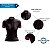 Camisa Ciclismo Mountain Bike Feminina Giz Rosa Dry Fit Proteção UV+50 - Imagem 4