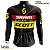 Camisa Ciclismo Mountain Bike Scott Sram Manga Longa Dry Fit Proteção UV+50 - Imagem 4