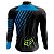 Camisa ciclismo manga longa masculina FOX tecido dry fit proteção uv+50 - Imagem 2