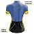 Camisa Ciclismo Moutain Bike Feminina Pro Tour Escuderia Azul Proteção UV+50 - Imagem 4
