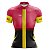 Camisa Ciclismo Mountain Bike Pro Tour Escuderia Rosa Dry Fit Proteção UV+50 - Imagem 1