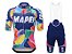 Conjunto Ciclismo Bretelle e Camisa Mapei - Imagem 1