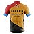 Camisa Ciclismo Mountain Bike Bahrain Mclaren Dry Fit Proteção UV+50 - Imagem 2