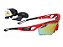 Óculos Ciclismo Mountain Bike Dvorak Vermelho 3 Lentes - Imagem 1