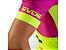 Camisa Ciclismo Feminina Evoe Rosa Amarelo Neon - Imagem 4