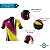 Camisa Ciclismo Mountain Bike Pro Tour Colors Dry Fit Proteção UV+50 - Imagem 4