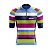 Camisa Ciclismo Mountain Bike Feminina Colorida - Imagem 1