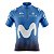 Kit Ciclismo Camiseta Movistar Com Meia - Imagem 2