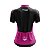 Camisa Ciclismo Feminina Premium Pro Tour Stras Proteção UV+50 Barra Siliconada - Imagem 2