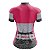 Camisa Ciclismo Mountain Bike Feminina Degradê Rosa Dry Fit Proteção UV+50 - Imagem 2