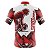 Camisa Ciclismo Mountain Bike Pro Tour Kom Vermelha Dry Fit Proteção UV+50 - Imagem 2