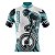 Camisa Ciclismo Mountain Bike Pro Tour Kom Azul Dry Fit Proteção UV+50 - Imagem 1