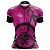 Camisa Ciclismo Mountain Bike Feminina Pro Tour Bike Rosa Dry Kit Proteção UV+50 - Imagem 1