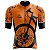 Camisa Ciclismo Pro Tour Premium Bike Laranja Unissex Proteção UV+50 Barra Siliconada - Imagem 1