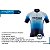 Camisa Ciclismo Pro Tour Degradê Azul Premium Zíper Abertura Total - Imagem 6