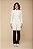 Jaleco Feminino Manga Longa Off White Louise - Imagem 4