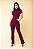 Pijama Cirúrgico Feminino Maya Uva - Imagem 3
