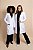 Jaleco Feminino Manga Longa Branco Nice - Imagem 4