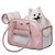 Bolsa Pet Rita Acuio Rosa G - Imagem 1