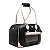 Bolsa Pet Rita Acuio Preto Matelassê com Marfim G - Imagem 3