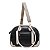 Bolsa Pet Rita Acuio Preto Matelassê com Marfim G - Imagem 4