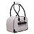 Bolsa Pet Rita Acuio Marfim Matelassê com Preto G - Imagem 3