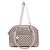 Bolsa Pet Rita Acuio Marfim Xadrez P - Imagem 4
